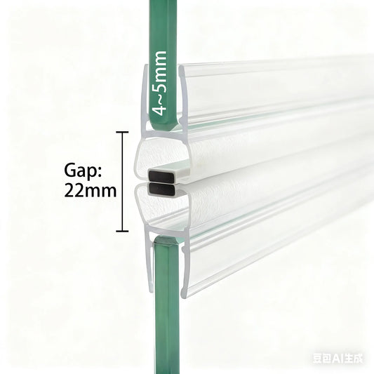 4-5mm Glass Magnetic Seal M45B2M, Seal 22mm Gap