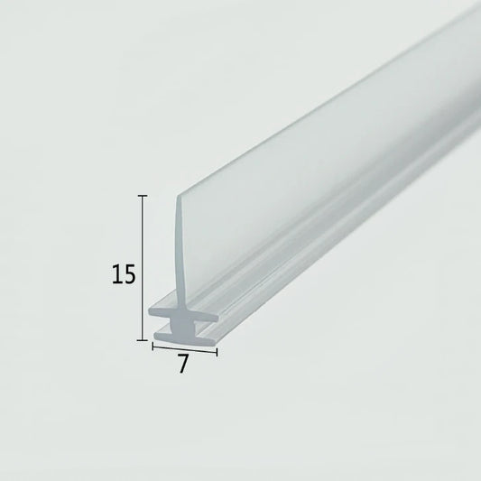 15mm Double T Shower Door Bottom Seal VI005