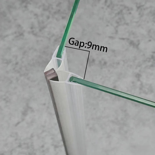 4-5mm 90° Glass Magnetic Seal M45A2M, Seal 9mm Gap