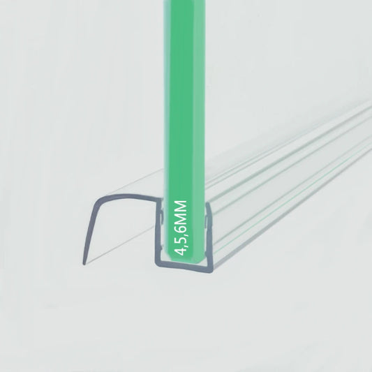 4-6mm Glass Gasket | Zero-Gap Bottom Seal | Slimline Strip S456DTL