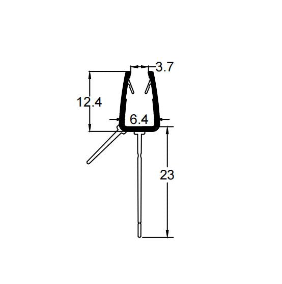 4mm-6mm Bottom Seal Gap 20-23mm V456S2023