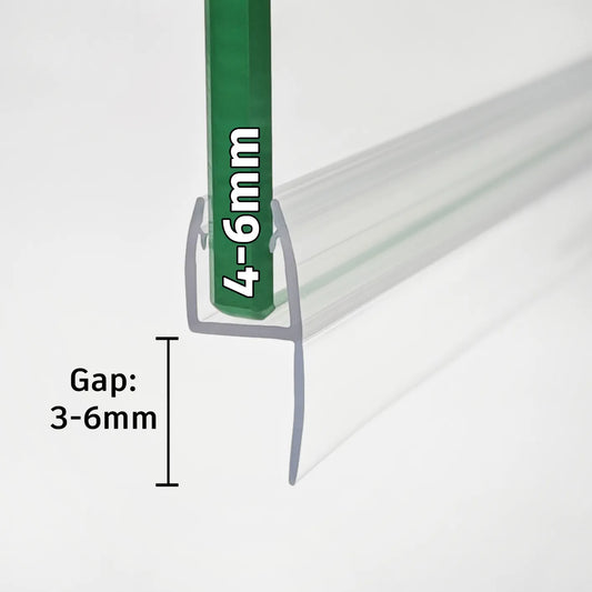 4mm-6mm Glass H Shape Seal Gap 3-6mm H456S8