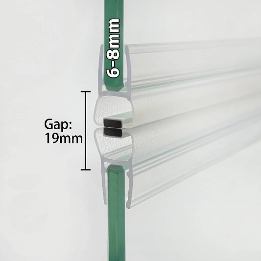 6-8mm Glass Magnetic Seal M68B2M, Seal 19mm Gap