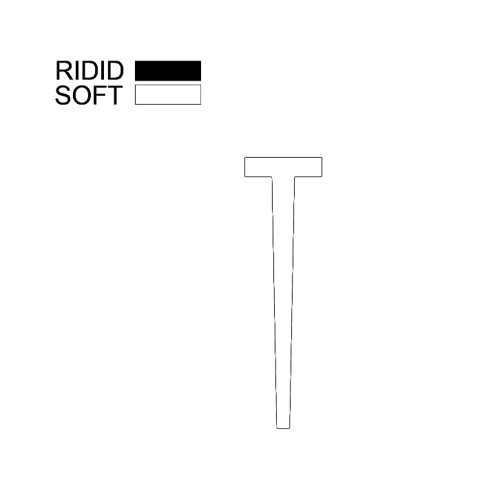 6mm Framed T-Bar Seal 21mm Fin VH012