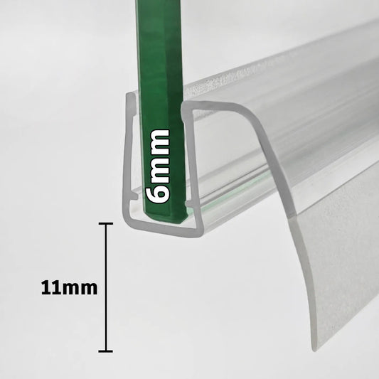 6mm Sliding Door Bottom Seal Gap 11-14mm SIM-0007