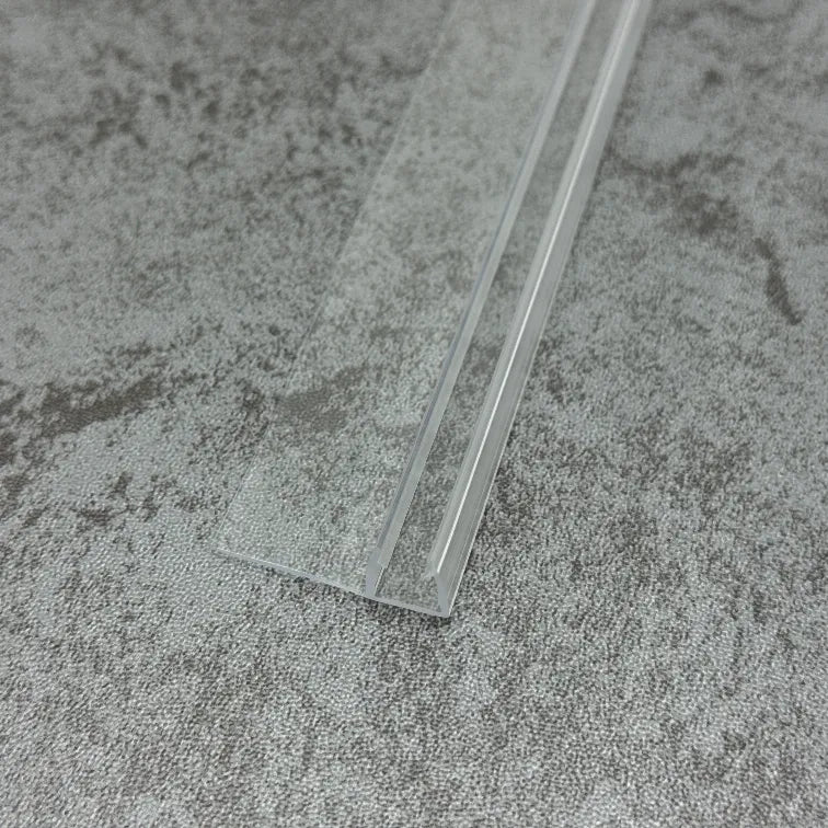 8mm-10mm Glass F Shape Shower Seal Gap 15-21mm F810S12