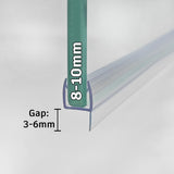 8mm-10mm Glass H Shape Seal Gap 3-6mm H810S8