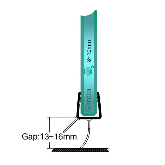8mm-10mm Bottom Seal Gap 13-16mm V810S16