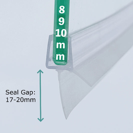 8-10mm Glass Bottom Seal | 20mm Fin V810S20