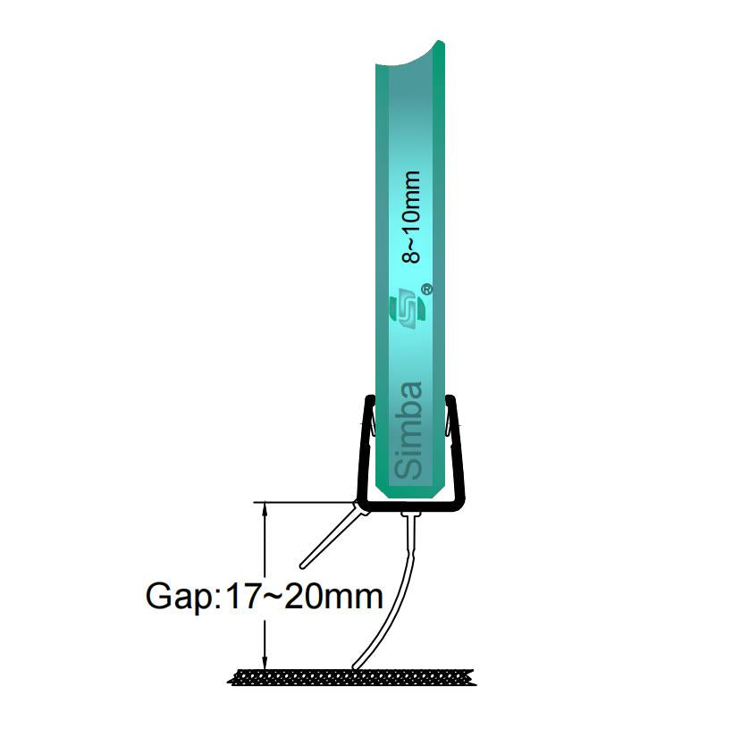 8mm-10mm Bottom Seal Gap 17-20mm V810S20