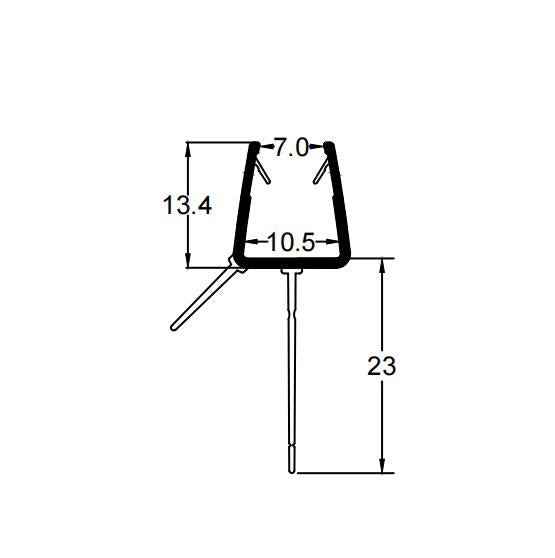 8mm-10mm Bottom Seal Gap 20-23mm V810S2023