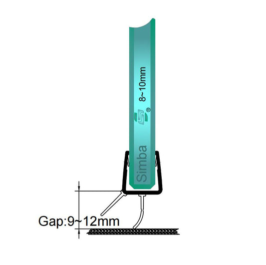 8mm-10mm Bottom Seal Gap 9-12mm V810S12