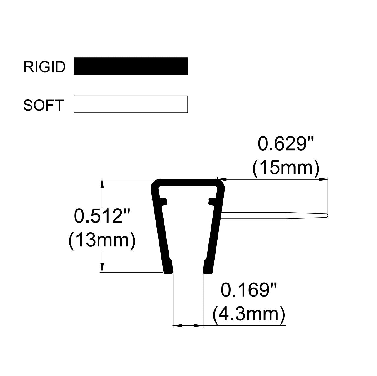 8mm Vertical Seal Gap 18-26mm SIM-0010a