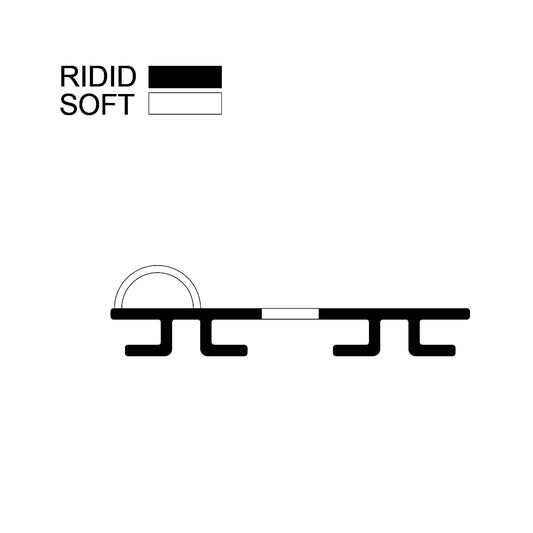 Bi-fold Shower Screen Seal DOU02