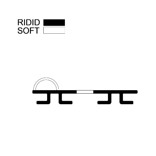 Bi-fold Shower Screen Seal DOU02