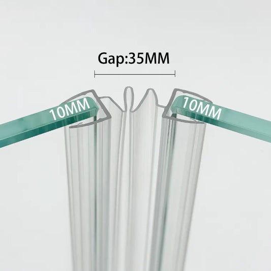 double shower door seal strip