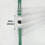 Fits 6-8mm Glass Magnetic Seal DD46, 20mm Gap