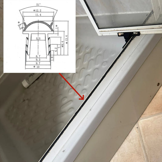 Frame Shower Door Seal RY5306