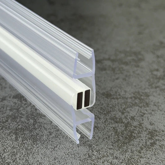 10mm Heavy-Duty Magnetic Shower Seal (180°) - Extra-Wide 26mm Gap MF810