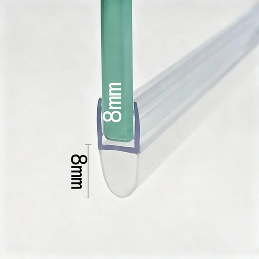 Shower Door Bulb Seal For 8mm Glass D08S7