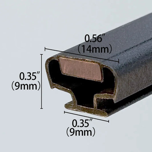 T Shaped Magnetic Shower Door Seal RY2806