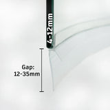 Universal Adhesive Curved Bottom Seal Gap 12-35mm V312S1235F