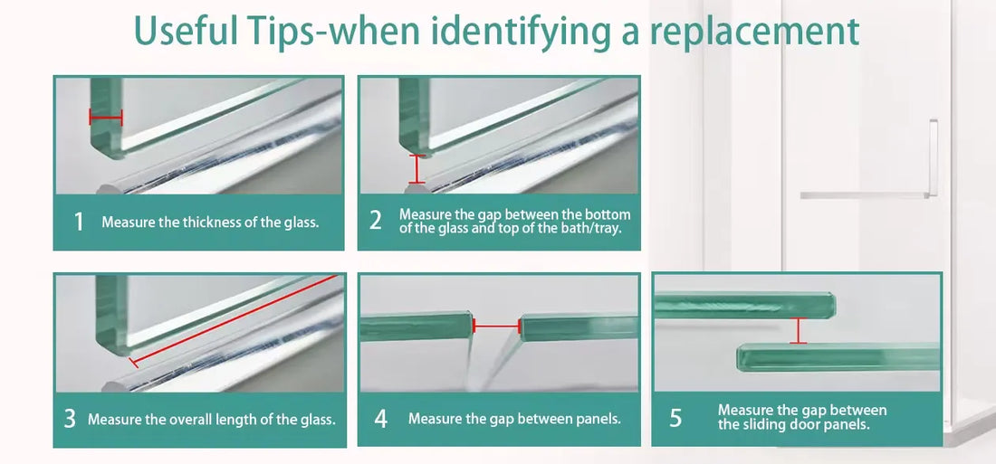 useful tips Measure Shower Screen Seal