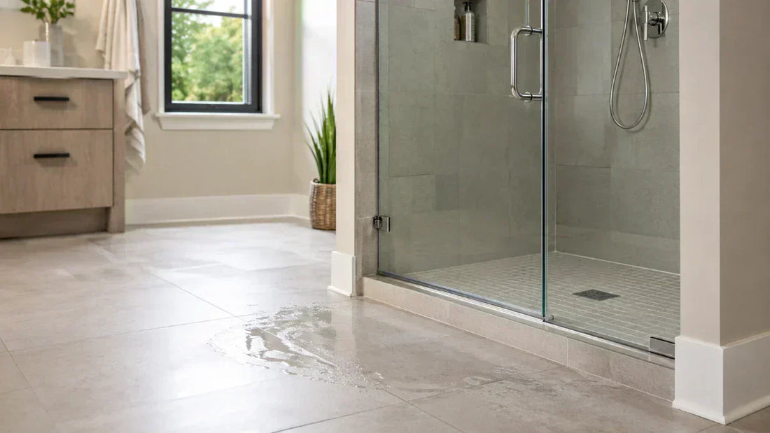 How to Seal a Shower Door at the Bottom Without Using Silicone