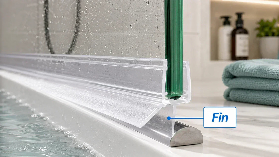 Why Longer Fins Are Not Always Better for Shower Door Bottom Seals