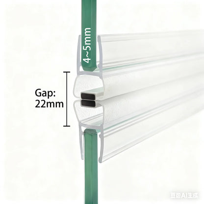 4-5mm Glass Magnetic Seal M45B2M, Seal 22mm Gap