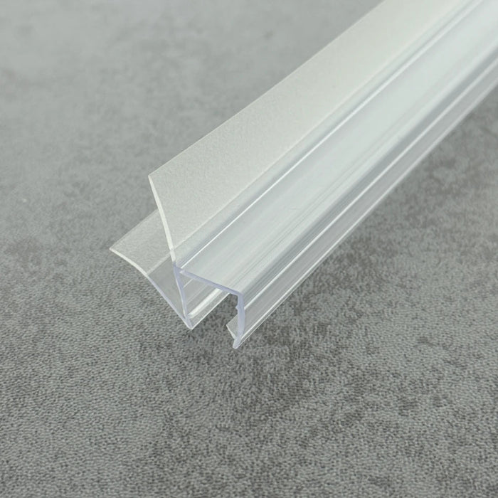 10mm Glass Heavy-Duty Offset Edge Shower Bottom Seal VC10