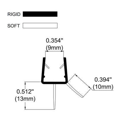 10mm Bottom Seal Gap 10-13mm SIM-0004