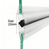4-5mm Glass Magnetic Seal M45A2M, Seal 22mm Gap