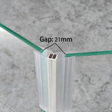 4-5mm 135° Glass Magnetic Seal M45C2M, Seal 21mm Gap