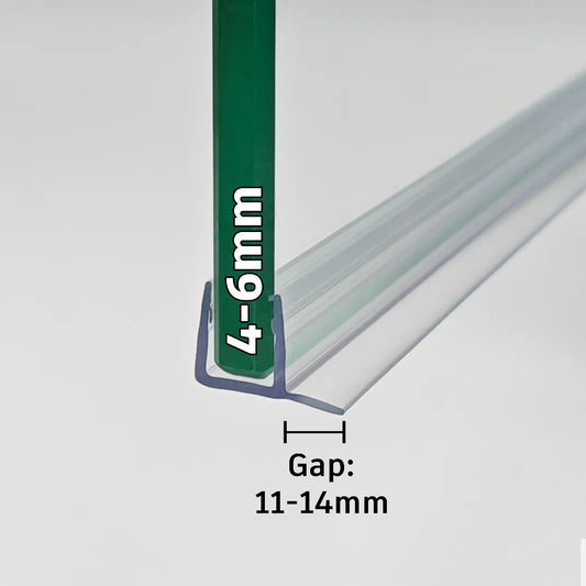 4mm-6mm Glass F Shape Seal Gap 11-14mm F456S8