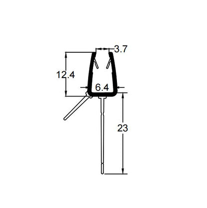 4mm-6mm Bottom Seal Gap 20-23mm V456S2023