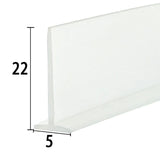 5mm Framed T-Bar Seal 22mm Extra Long Fin VH011