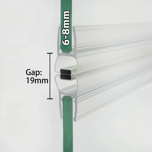 6-8mm Glass Magnetic Seal M68B2M, Seal 19mm Gap
