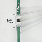 6-8mm Glass Magnetic Seal M68B2M, Seal 19mm Gap