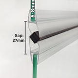 6-8mm Glass Magnetic Seal MYF163, 11mm/27mm Gap