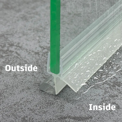 6mm PVC Shower Door Bottom Seal Gap 8-13mm SIM-0002