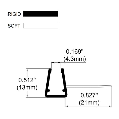 6mm Vertical Seal Gap 27-40mm SIM-0011