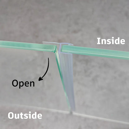 8mm-10mm Glass H Shape Seal Gap 3-18mm H810S20