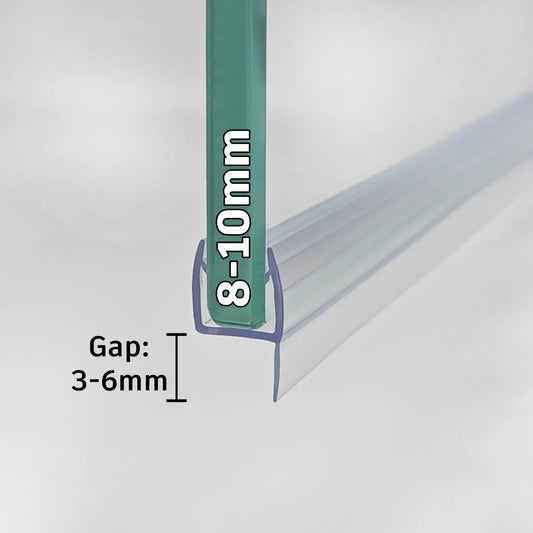 8mm-10mm Glass H Shape Seal Gap 3-6mm H810S8