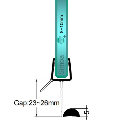 8mm-10mm Bottom Seal Gap 20-23mm V810S2023