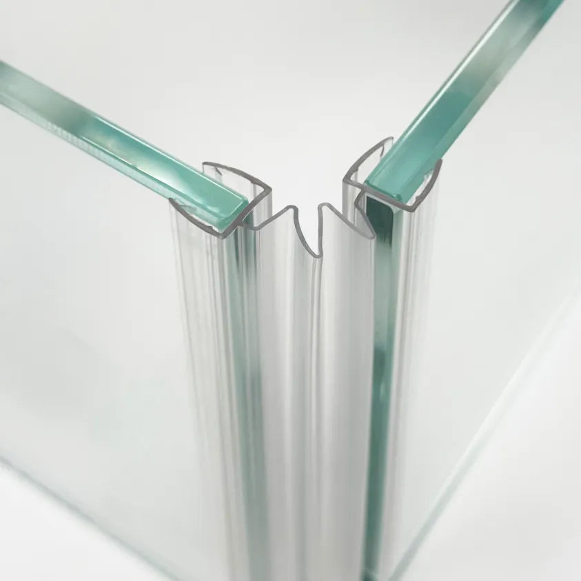 8mm Glass Bi-fold Side Seal D08