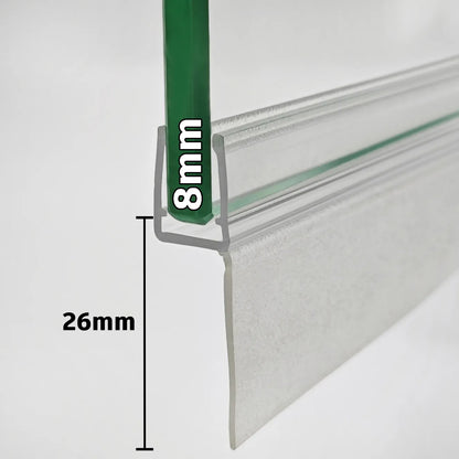 8mm Glass H Shape Seal Gap 5-21mm SIM-0013a