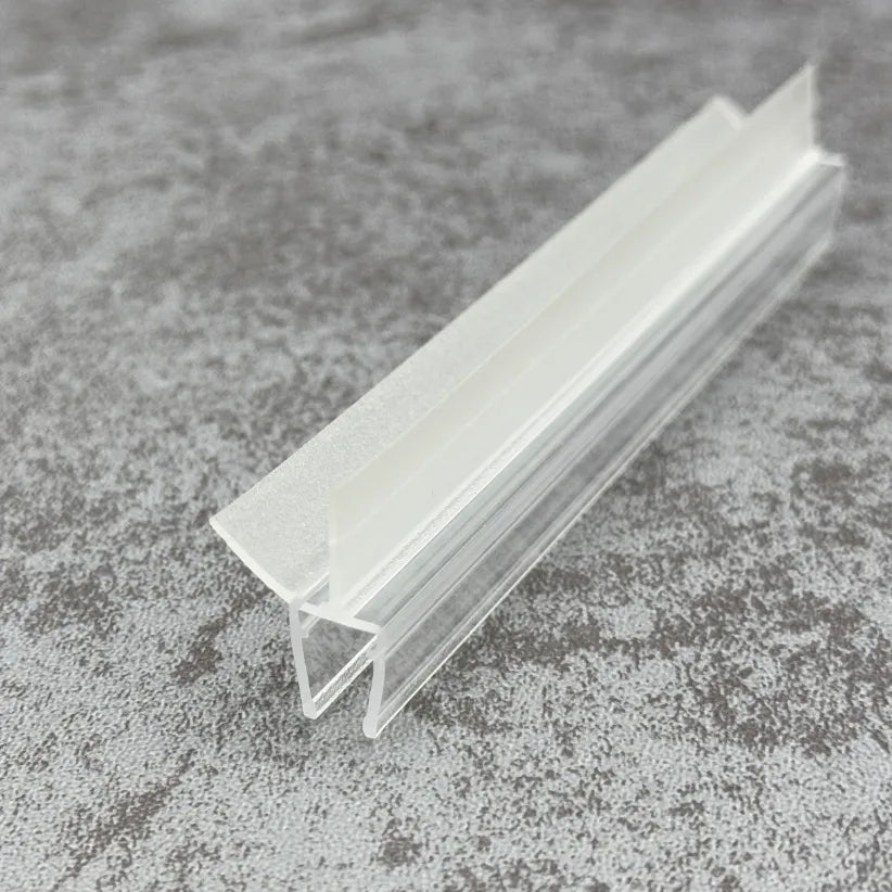 8mm PVC Shower Door Bottom Seal Gap 8-15mm SIM-0002a