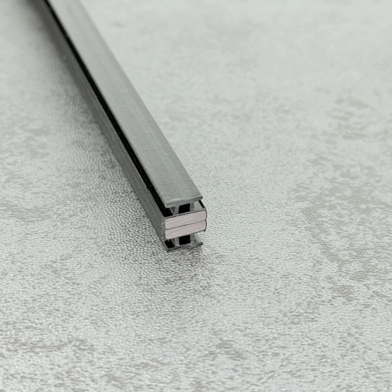 Framed Shower Door Magnetic Strip | 7mm T-Slot | 1 Pair (2000mm) MG002