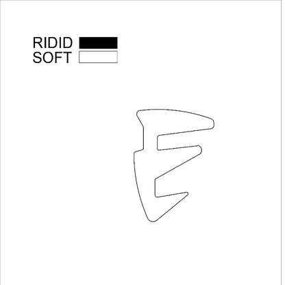 Glass Edge Protection & Frame Infill Strip VL004